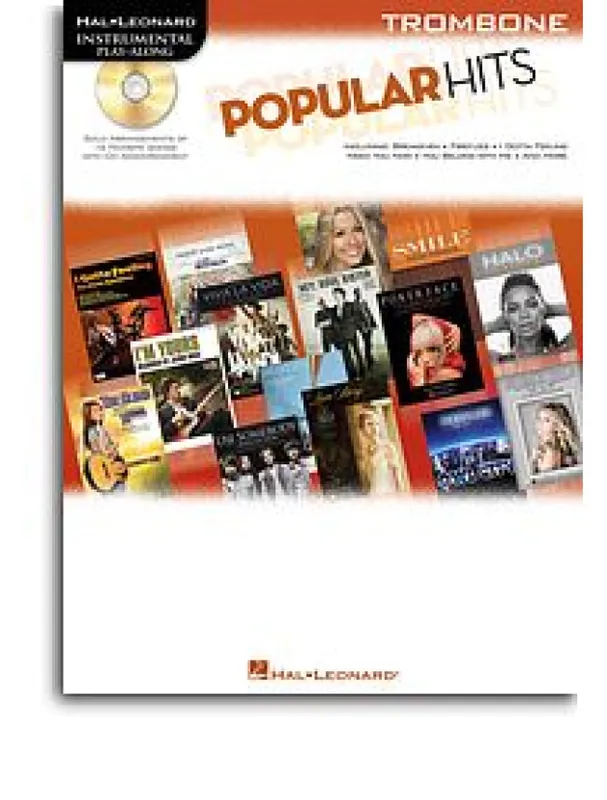 Instrumental Play-Along Popular Hits - Trombone (noty, pozoun) (+audio) Sleva
