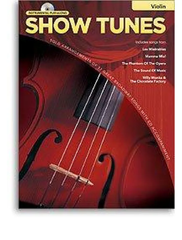 Nová Kolekce Instrumental Play-Along Show Tunes (noty, housle)