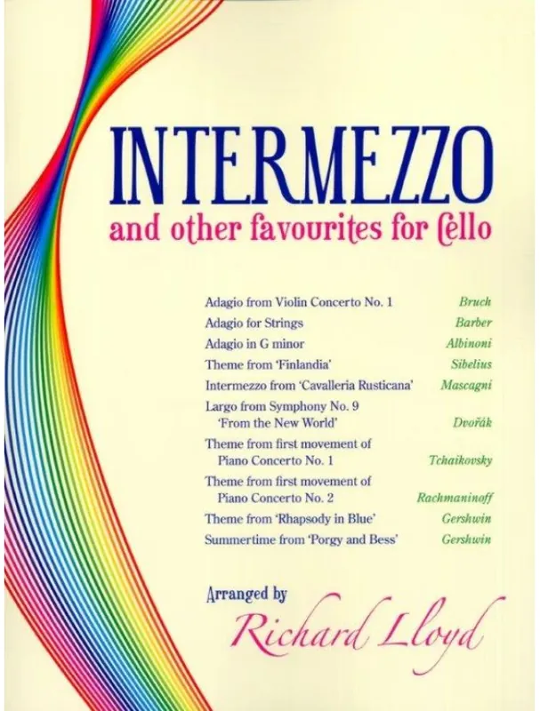 Časově Omezené Intermezzo and Other Favourites for Cello (noty na violoncello, klavír)
