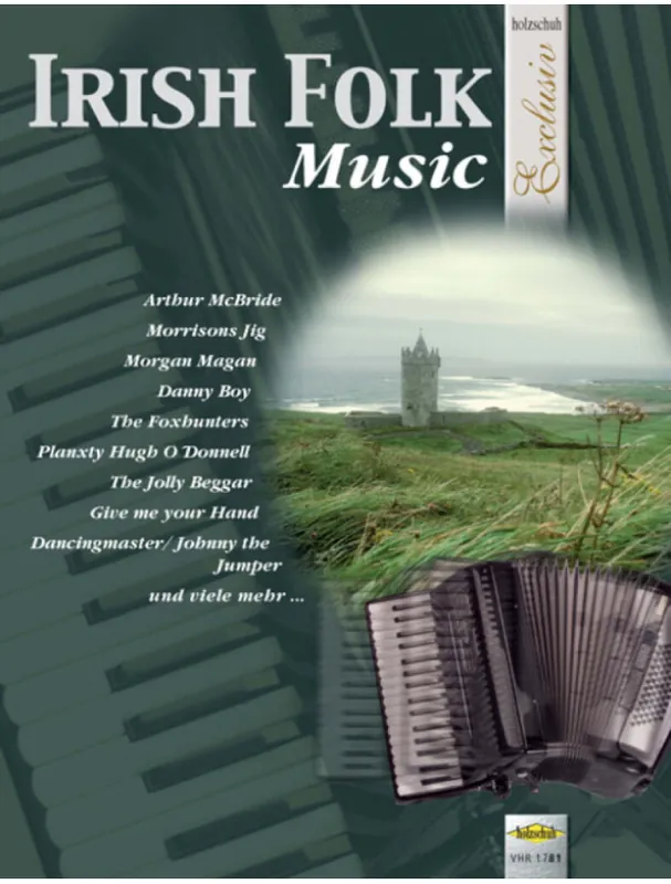 Akce Irish Folk Music (noty na akordeon)