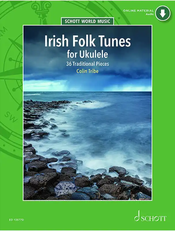 Sleva Irish Folk Tunes (noty na ukulele)(+audio)