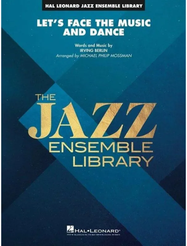Výhodná Nabídka Irving Berlin Let‘s Face the Music and Dance (noty pro jazzový orchestr, party, partitura)