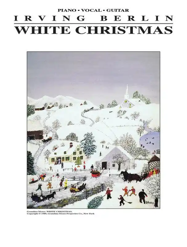 Pouze Dnes Irving Berlin White Christmas (noty na klavír, zpěv, akordy)
