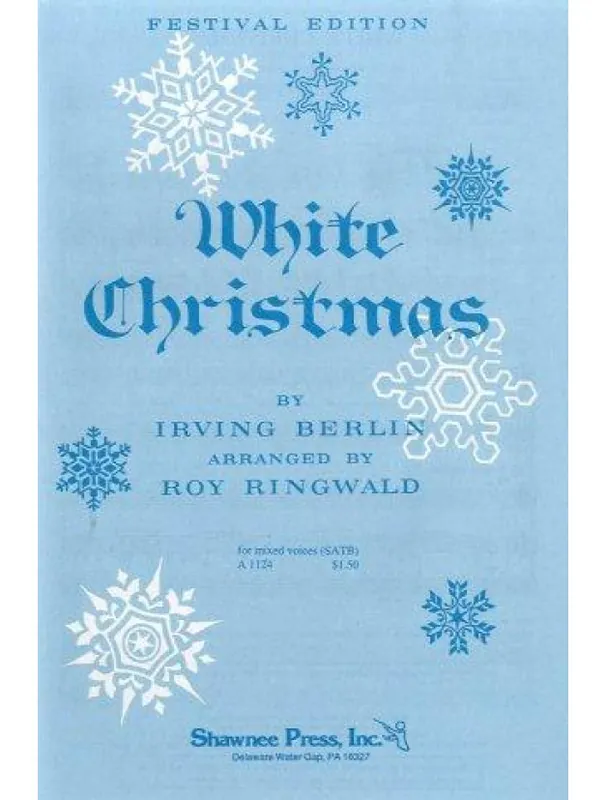 Must-Have Irving Berlin White Christmas (SATB) (noty pro sborový zpěv, klavír) - SADA 5 ks