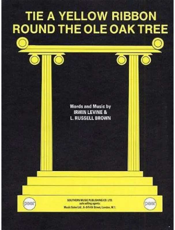 Must-Have Irwin Levine Tie A Yellow Ribbon Round The Ole Oak Tree (noty na klavír, zpěv, akordy na kytaru)