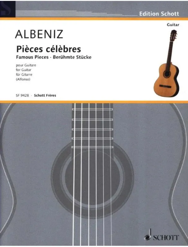 Dokud Zásoby Vydrží Isaac Albéniz Famous Pieces (noty na kytaru)