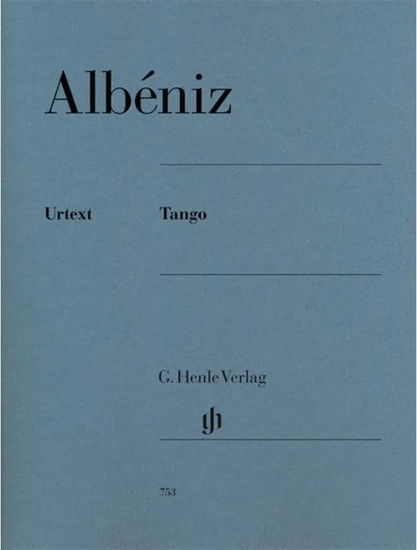Super Cena Isaac Albéniz Tango (noty na klavír)