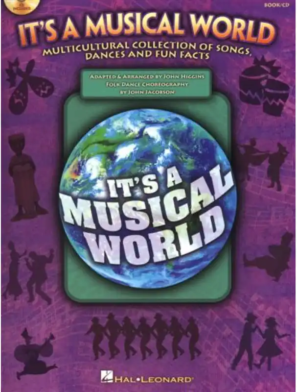 Omezená Nabídka It‘s A Musical World - Multicultural Collection Of Songs, Dances And Fun Facts (noty, klavír, zpěv, kytara, akordy)