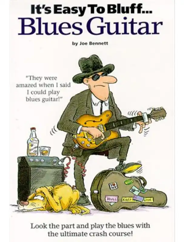 Zlevněný It‘s Easy To Bluff... Blues Guitar (noty, kytarová tabulatura)
