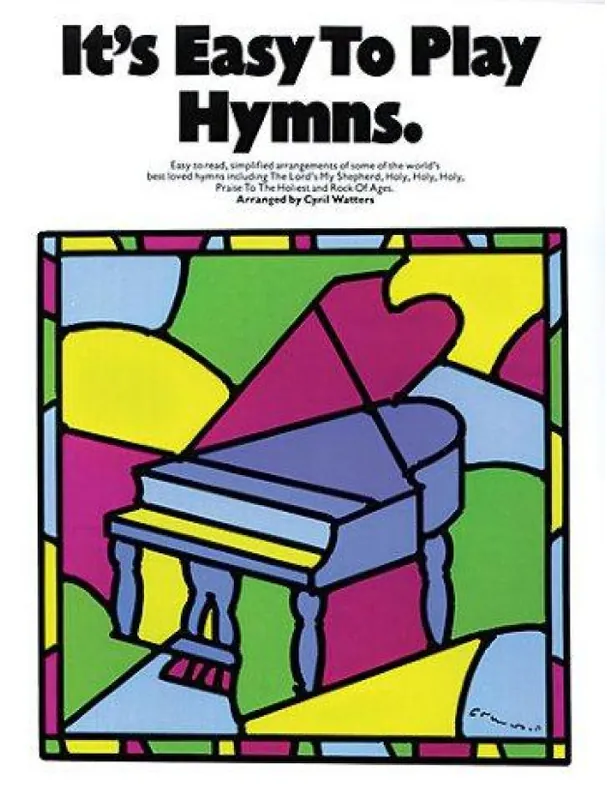 Zlevněný It‘s Easy To Play Hymns (noty na sólo klavír)