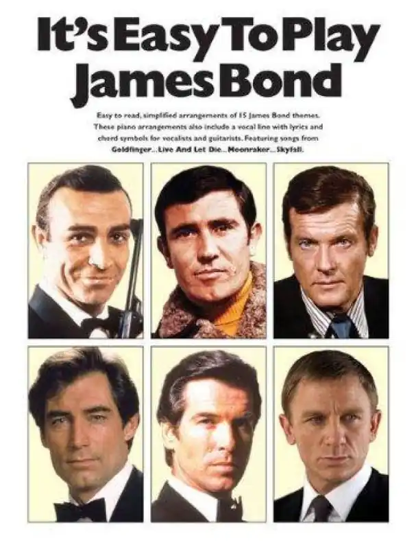 Super Cena It‘s Easy To Play James Bond (noty na sólo klavír)