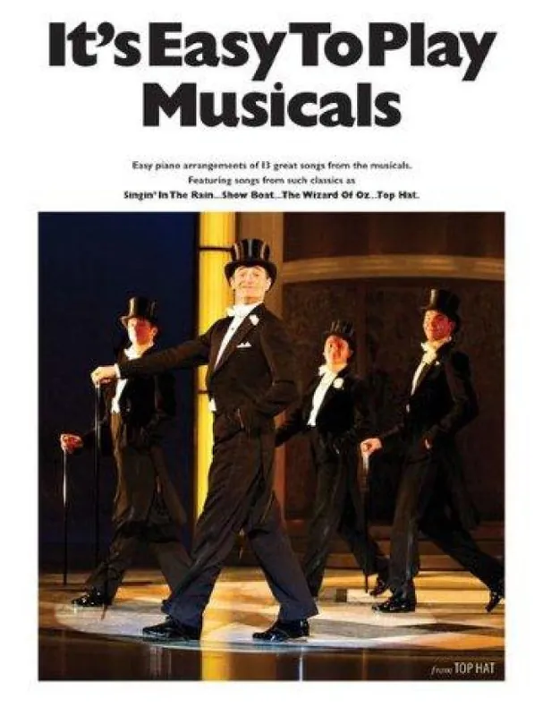 Expresní Doručení It‘s Easy To Play Musicals (noty na sólo klavír)