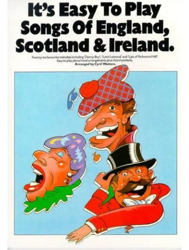 It‘s Easy To Play Songs Of England, Scotland And Ireland (noty na sólo klavír) Novinka