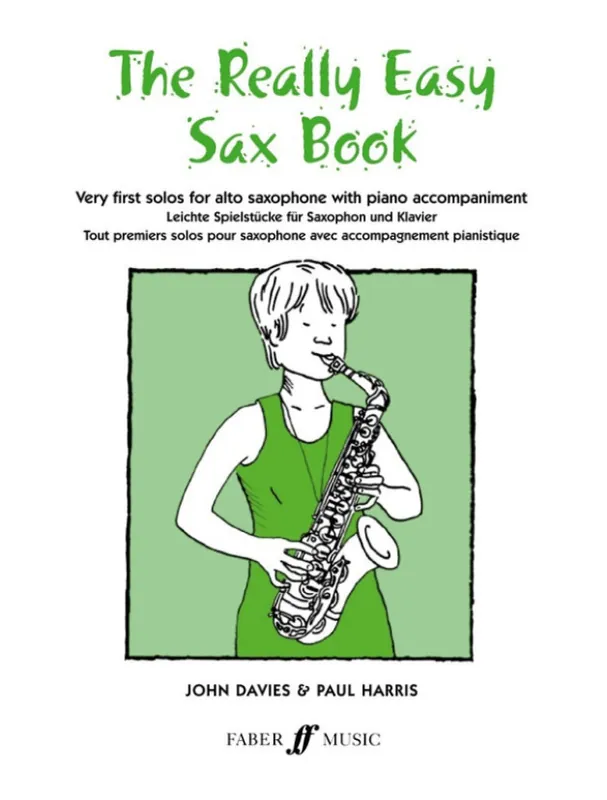 J. Davies Really Easy Sax Book (noty na altsaxofon, klavír) Finální Výprodej