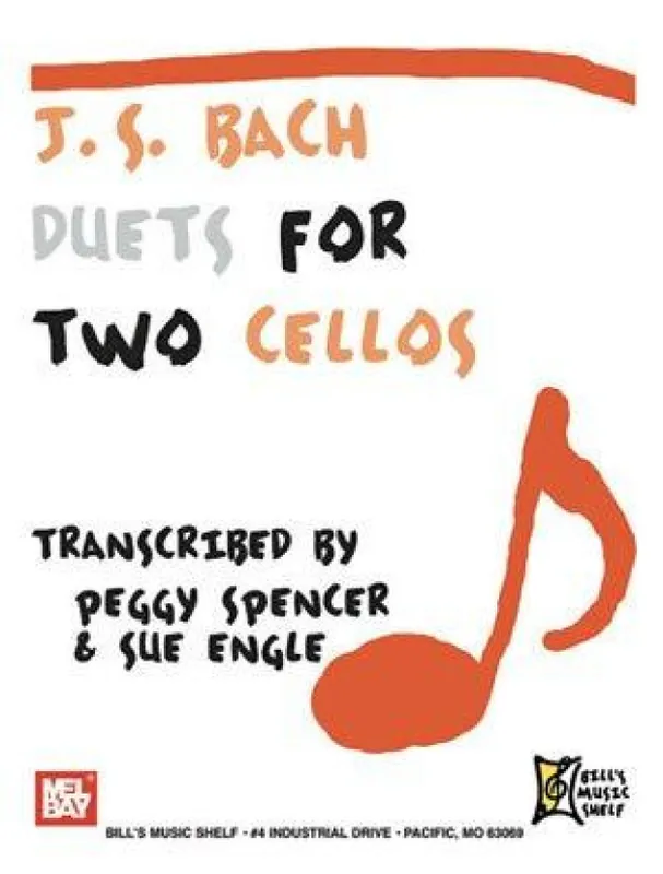 J. S. Bach Duets for Two Cellos (noty na violoncello) Finální Výprodej