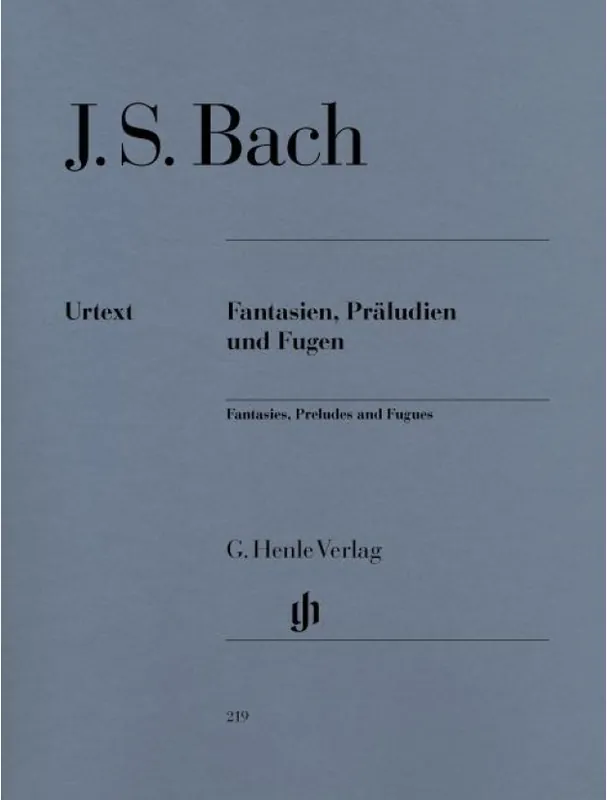 J. S. Bach Fantasies, Preludes and Fugues (noty na sólo klavír) Nová Kolekce