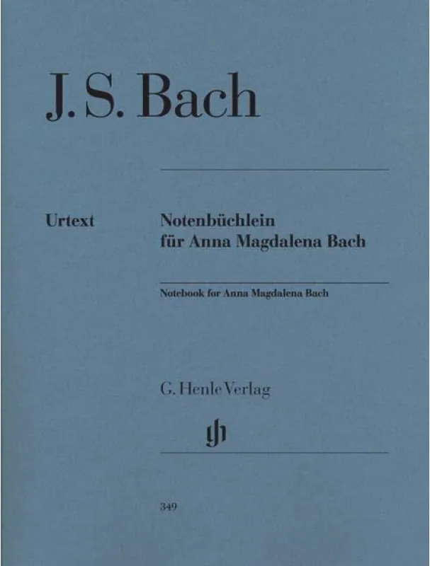 J. S. Bach Notebook For Anna Magdalena Bach - Urtext (noty na klavír) Odeslání Ihned