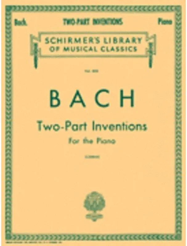 J.S. Bach 15 Two-Part Inventions - Czerny (noty na klavír) Nejlepší Volba