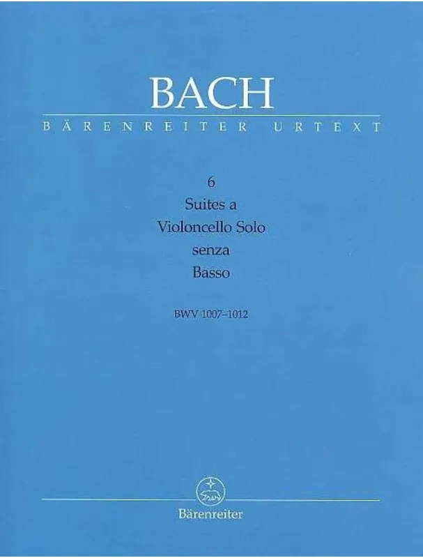 Koupit Online J.S. Bach 6 Suites a Violoncello Solo senza Basso BWV 1007-1012 (noty na violoncello)