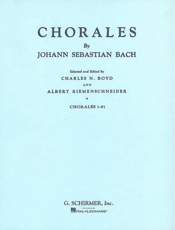 J.S. Bach Chorales 1-91, Open Score (noty na klavír, zpěv) Cenová Bomba