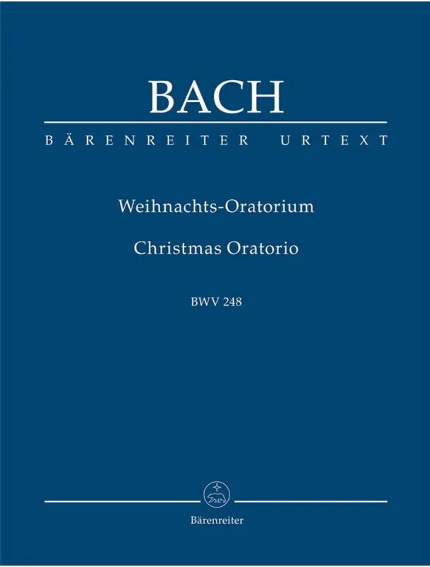 Levný J.S. Bach Christmas Oratorium BWV 248 (noty, studijní partitura)