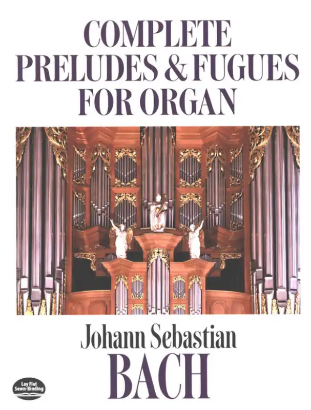 Cenově Výhodný J.S. Bach Complete Preludes And Fugues For Organ (noty na varhany)