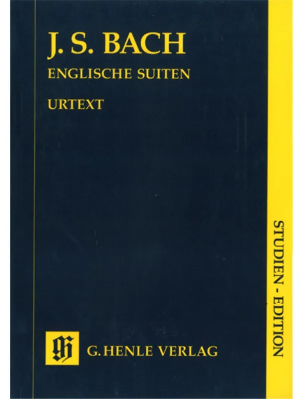 J.S. Bach English Suites BWV 806-811 - Study Score (noty na klavír) Odeslání Ihned