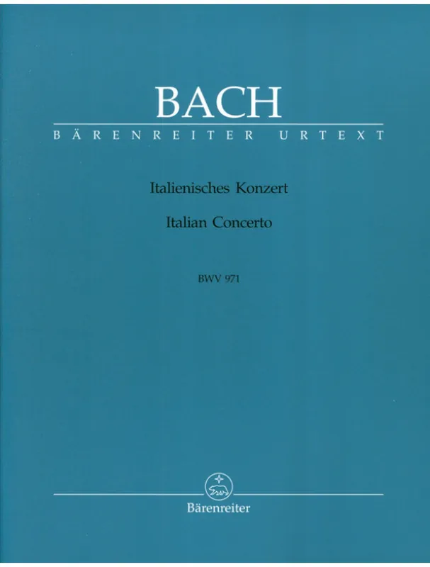 J.S. Bach Italian Concerto BWV 971 (noty pro klavír) Dokud Zásoby Vydrží