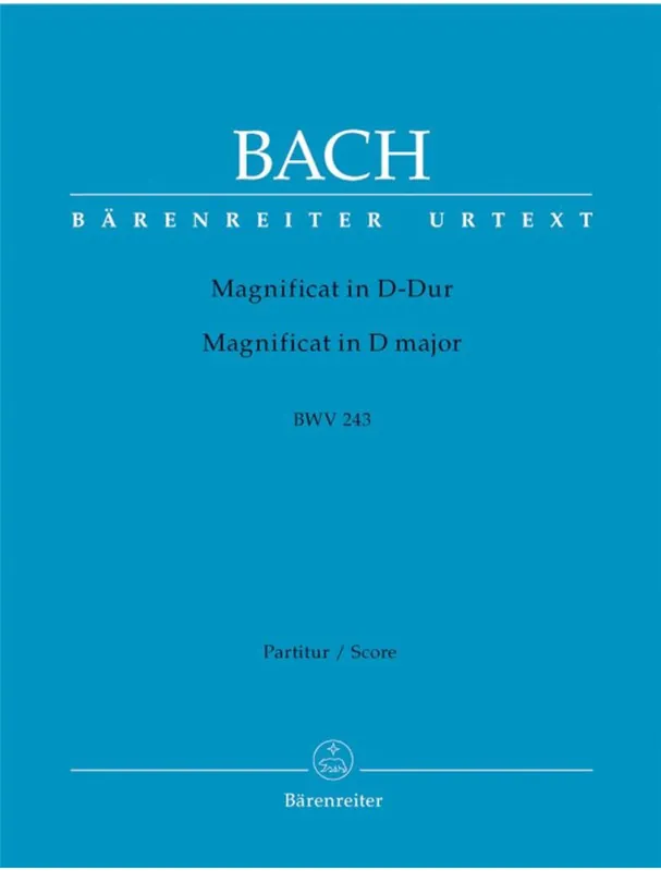 Ověřený J.S. Bach Magnificat In D BWV243 (noty, partitura)