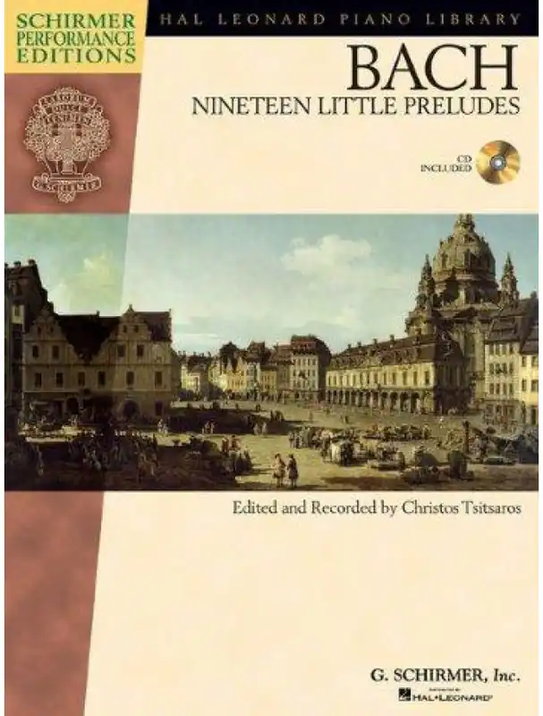 J.S. Bach Nineteen Little Preludes / 19 malých preludií (noty na klavír) (+audio) Objednat Nyní