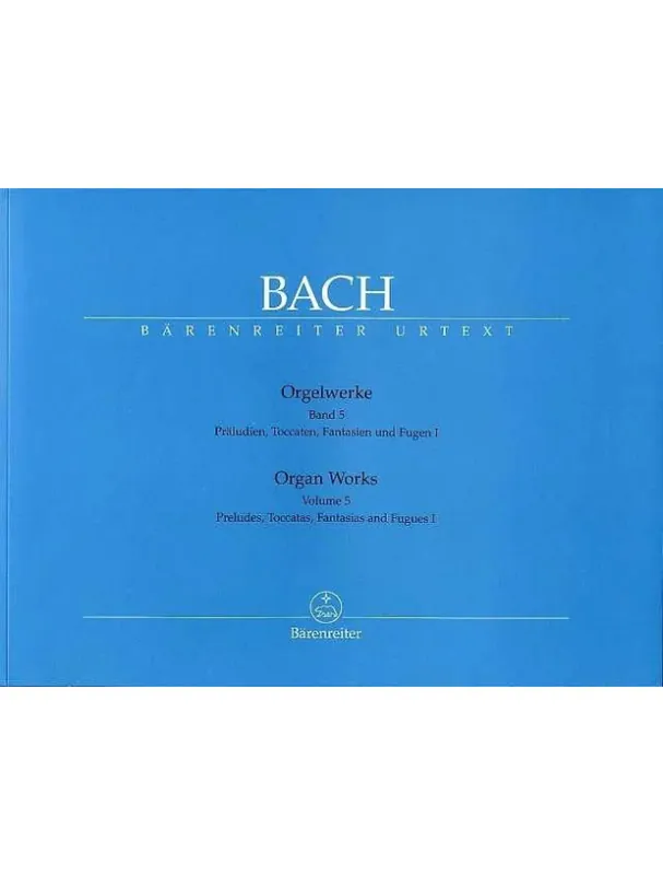 J.S. Bach Organ Works 5 (noty na varhany) Koupit Online