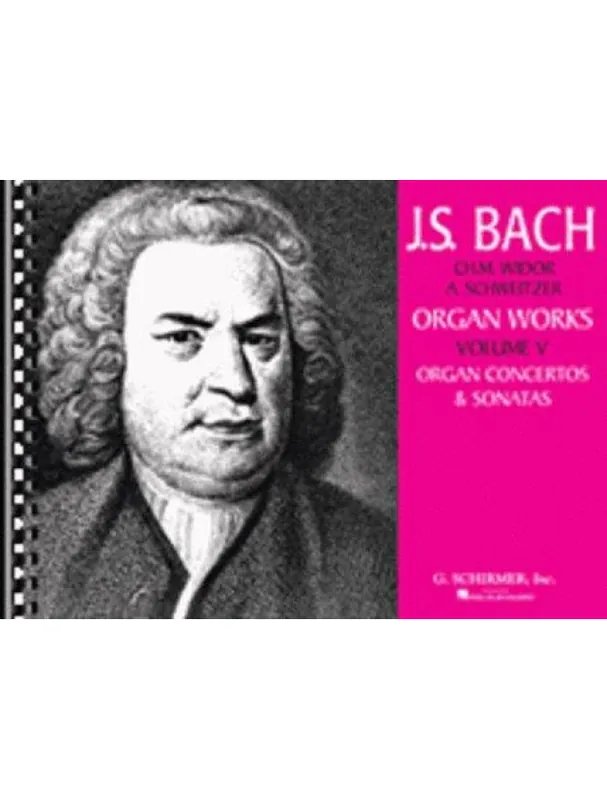J.S. Bach Organ Works 5 - Concertos and Sonatas (noty na varhany) Poslední Šance