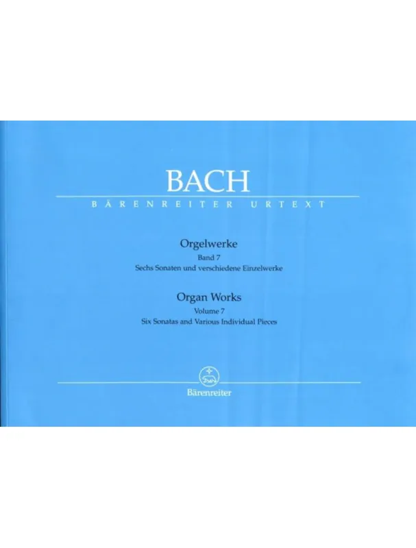 J.S. Bach Organ Works 7 (noty na varhany) Pouze Dnes