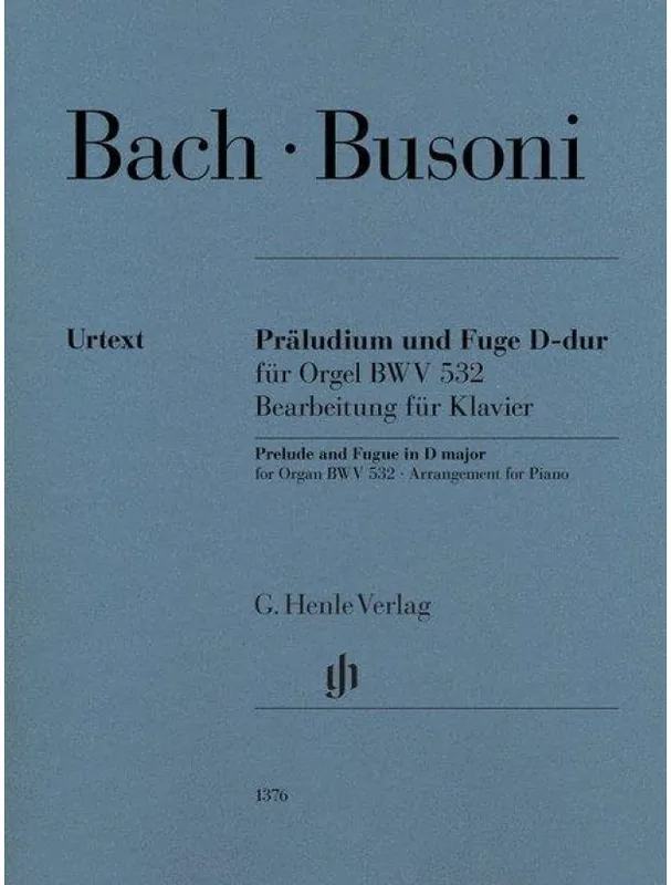 J.S. Bach Prelude And Fugue D Major BWV 998 (noty na klavír) Víkendová Akce