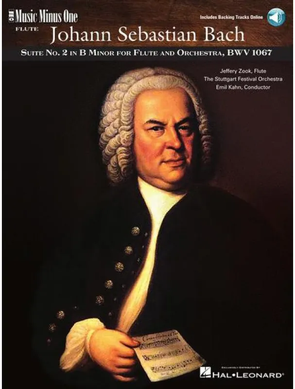 J.S. Bach Suite No. 2 for Flute & Orchestra B Minor, BWV1067 (noty na příčnou flétnu) (+audio) Nejlepší Cena
