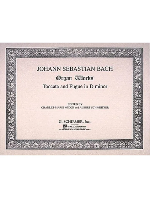 J.S. Bach Toccata And Fugue In D Minor (noty na varhany) Výprodej