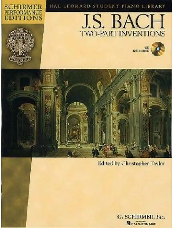 J.S. Bach Two Part Inventions (noty na sólo klavír) (+audio) Časově Omezené