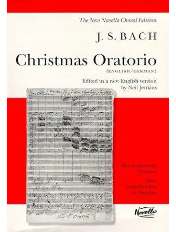 Poslední Šance J.S.Bach Christmas Oratorio BWV 248 (Vocal Score) (noty na sborový zpěv SATB, klavír)