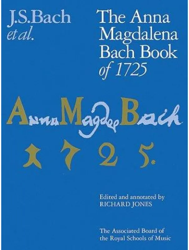 J.S.Bach The Anna Magdalena Bach Book Of 1725 (noty na sólo klavír) Nejprodávanější