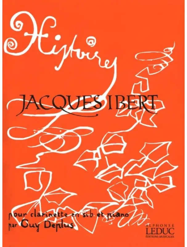 Jacques Ibert Histoires (noty na klarinet, klavír) Levný