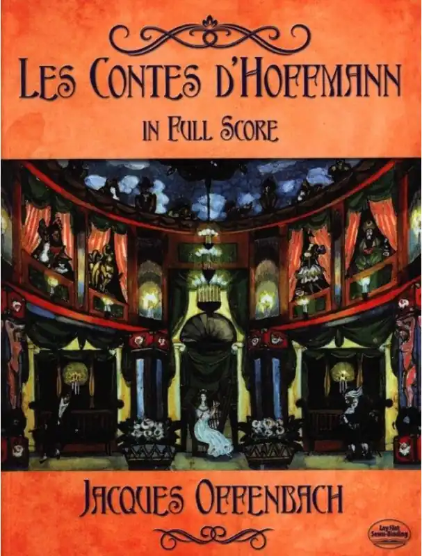 Jacques Offenbach Les Contes D‘Hoffmann (noty, partitura) Originální