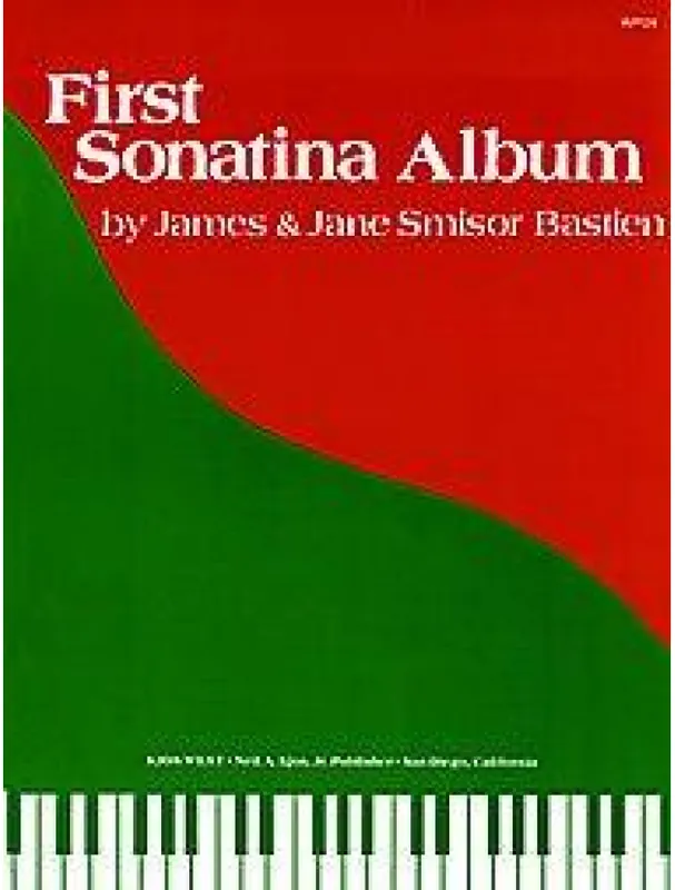 James And Jane Bastien First Sonatina Album (noty na sólo klavír) Nejlepší Cena