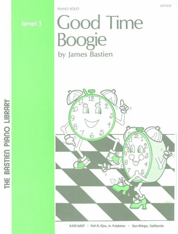 Nejprodávanější James Bastien Good Time Boogie (noty na klavír)