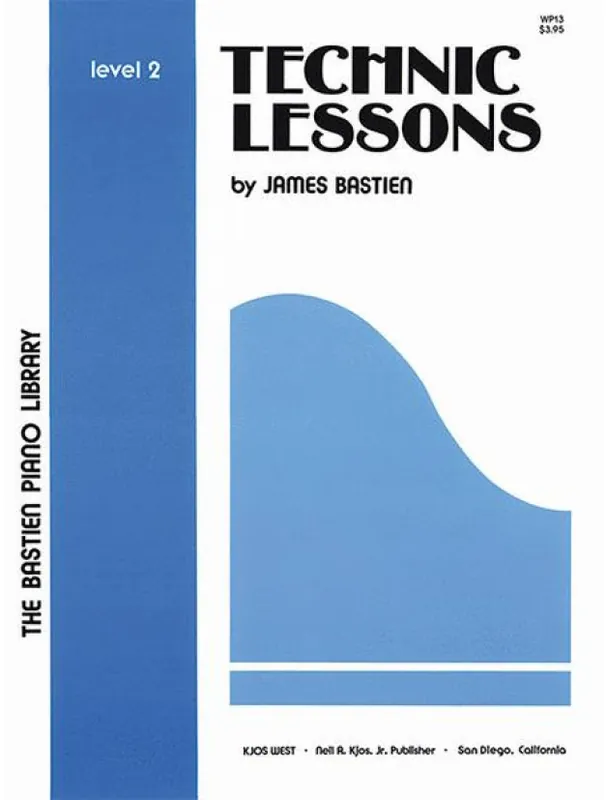 James Bastien Technic Lessons 2 (noty na klavír) Akce