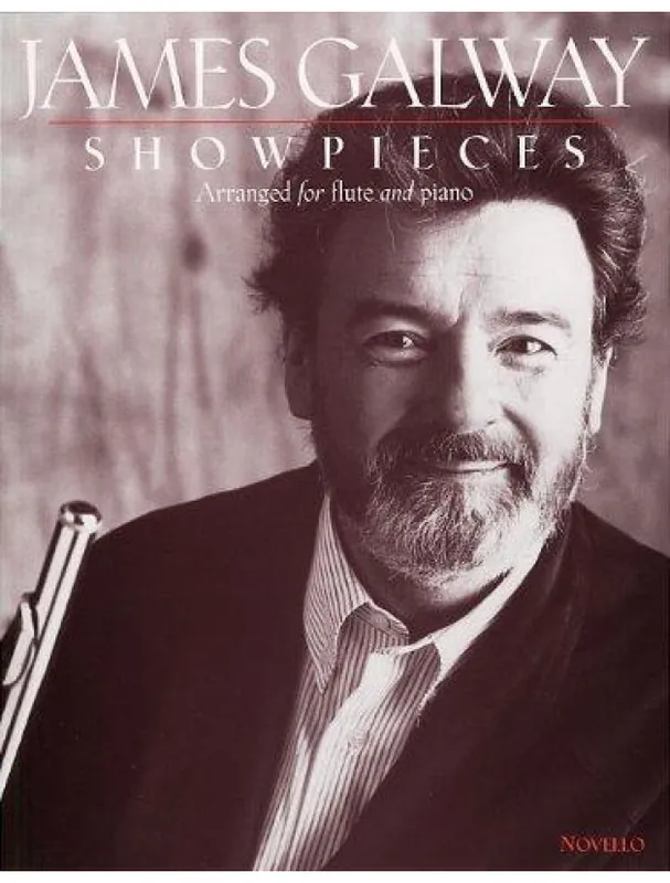 Autentický James Galway Showpieces (noty na příčnou flétnu, klavír)