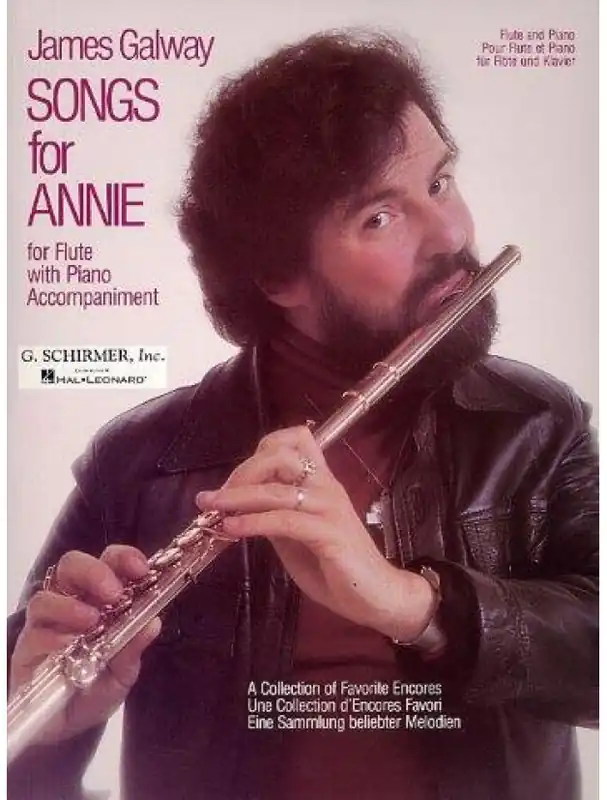 Poslední Šance James Galway Songs For Annie (noty na příčnou flétnu, klavír)