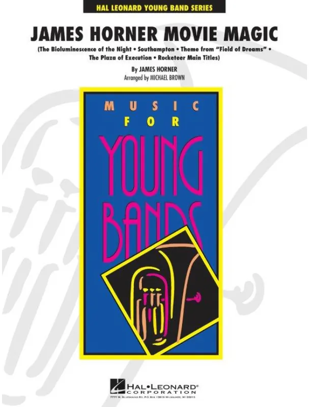 James Horner Movie Magic (noty pro školní orchestr, party, partitura) Akční Cena