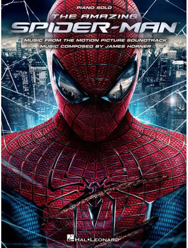 Výhodná Nabídka James Horner The Amazing Spider-Man - Piano Solo (noty, sólo klavír)