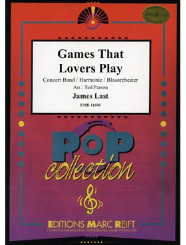 James Last Games that Lovers Play (noty pro koncertní orchestr, party, partitura) Časově Omezené