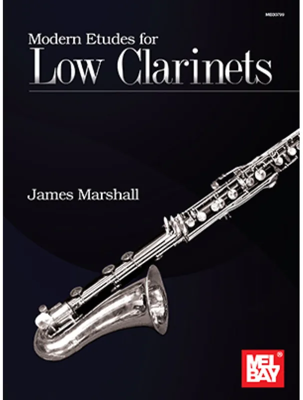 James Marshall Modern Etudes for Low Clarinets (noty na klarinet) Cenový Hit
